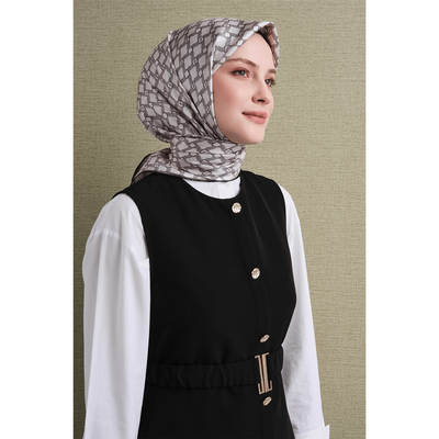 Armine 26-27 Sonbahar Kış Twill İpek Eşarp - Resim 1