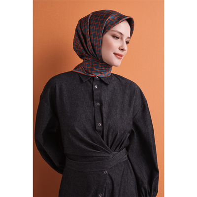 Armine 26-27 Sonbahar Kış Twill İpek Eşarp - Resim 2
