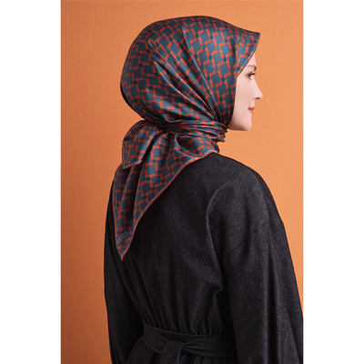 Armine 26-27 Sonbahar Kış Twill İpek Eşarp - Resim 4