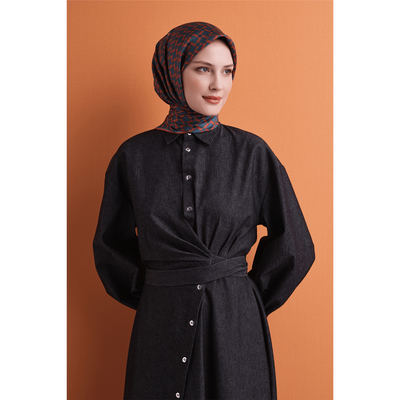 Armine 26-27 Sonbahar Kış Twill İpek Eşarp - Resim 1