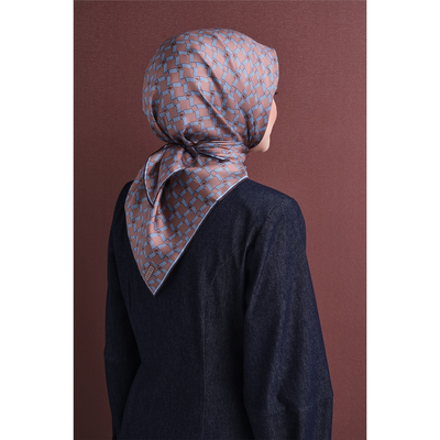Armine 26-27 Sonbahar Kış Twill İpek Eşarp - Resim 5