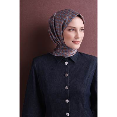Armine 26-27 Sonbahar Kış Twill İpek Eşarp - Resim 3