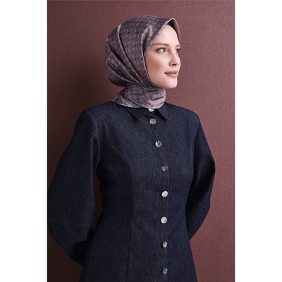Armine 26-27 Sonbahar Kış Twill İpek Eşarp - Resim 1