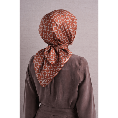 Armine 26-27 Sonbahar Kış Twill İpek Eşarp - Resim 4