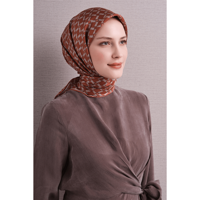 Armine 26-27 Sonbahar Kış Twill İpek Eşarp - Resim 3