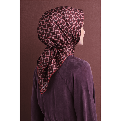 Armine 26-27 Sonbahar Kış Twill İpek Eşarp - Resim 4