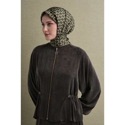Armine 26-27 Sonbahar Kış Twill İpek Eşarp - Resim 1