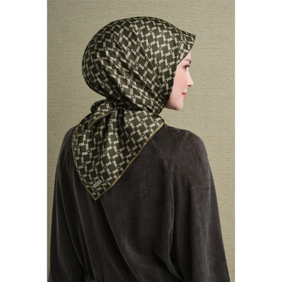 Armine 26-27 Sonbahar Kış Twill İpek Eşarp - Resim 5