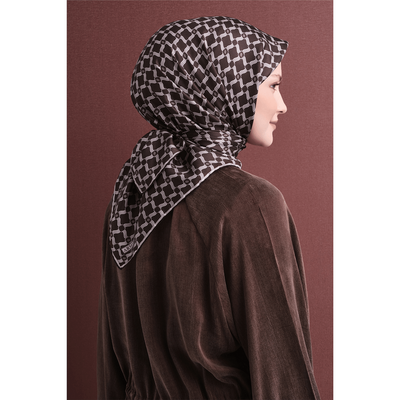 Armine 26-27 Sonbahar Kış Twill İpek Eşarp - Resim 4