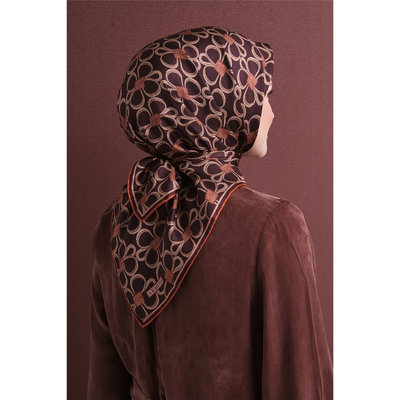 Armine 26-27 Sonbahar Kış Twill İpek Eşarp - Resim 4