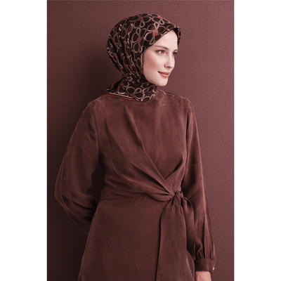 Armine 26-27 Sonbahar Kış Twill İpek Eşarp - Resim 1