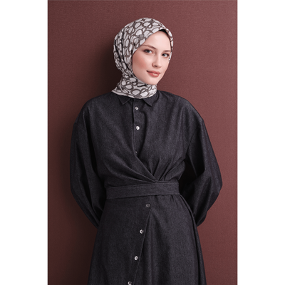 Armine 26-27 Sonbahar Kış Twill İpek Eşarp - Resim 1