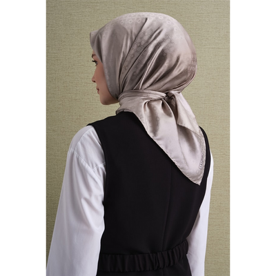 Armine 26-27 Sonbahar Kış Twill İpek Eşarp - 51 - Resim 2