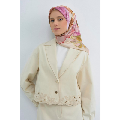 Armine 26 Yaz İpek Eşarp - Resim 2