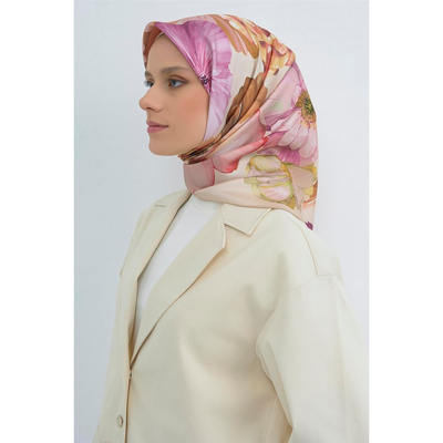 Armine 26 Yaz İpek Eşarp - Resim 3