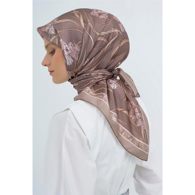 Armine 26 Yaz Twill İpek Eşarp  - Resim 2