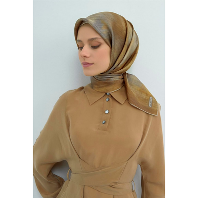 Armine 26 Yaz Twill İpek Eşarp  - Resim 2