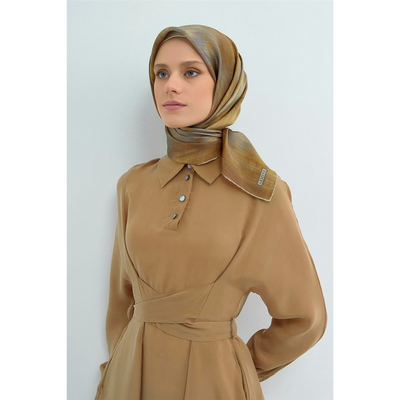 Armine 26 Yaz Twill İpek Eşarp  - Resim 3