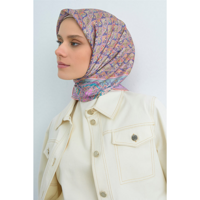 Armine 26 Yaz Twill İpek Eşarp  - Resim 1