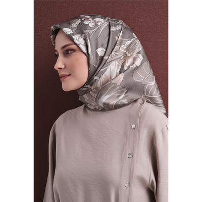 Armine 26-27 Sonbahar Kış Twill İpek Eşarp - Resim 2