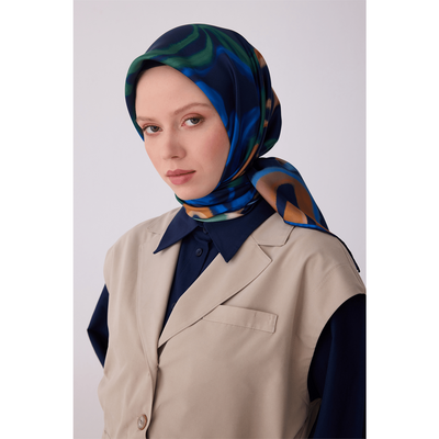 Belli 26 Yaz Twill İpek Eşarp - 02 - Resim 1