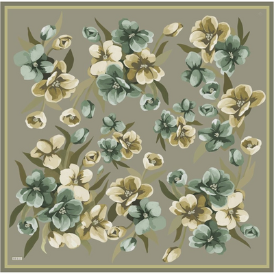 Belli 26 Yaz Twill İpek Eşarp - Resim 1