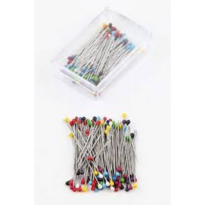 100'lü Çelik İğne - Renkli - Resim 1