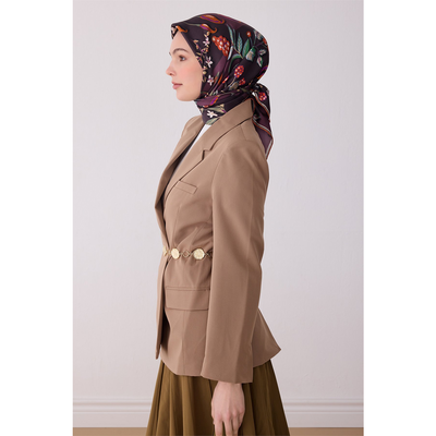 Belli 26 Yaz Twill İpek Eşarp - Resim 2