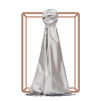 İPEKEVİ ÇİFT TARAFLI İPEK ŞAL - LAME 