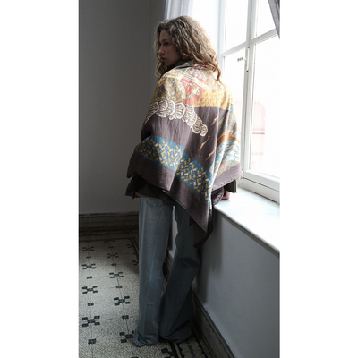 Dersaadet Omuz Şal - Amber - Resim 3