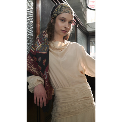 Dersaadet Omuz Şal - Lale - Resim 2