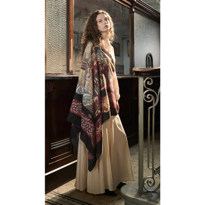 Dersaadet Omuz Şal - Lale - Resim 1