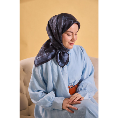Silk Home Twill İpek Eşarp - 02 - Resim 3