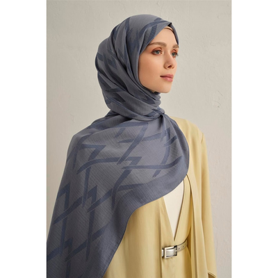 Armine Lyocell Naia Zikzak Desen Şal - Resim 2