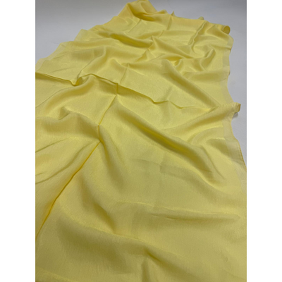 Valentino Orlandi Alia Düz Şal - Sarı - Resim 1