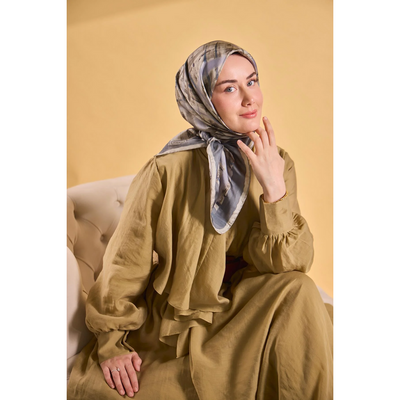 Silk Home Twill İpek Eşarp - 02 - Resim 2