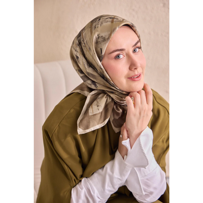 Silk Home Twill İpek Eşarp - 02 - Resim 1