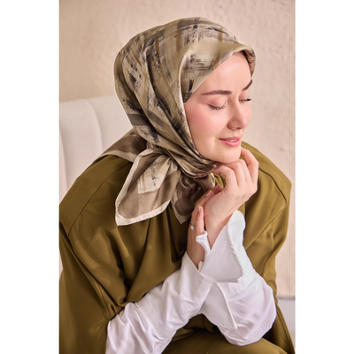 Silk Home Twill İpek Eşarp - 02 - Resim 2