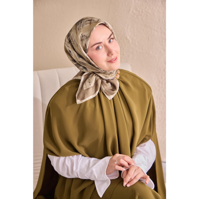 Silk Home Twill İpek Eşarp - 02 - Resim 3