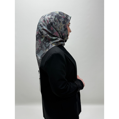 Cacharel Twill İpek Eşarp - 971 - Resim 1