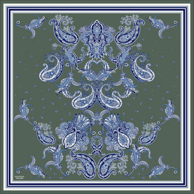 VALENTİNO ORLANDİ İPEK EŞARP