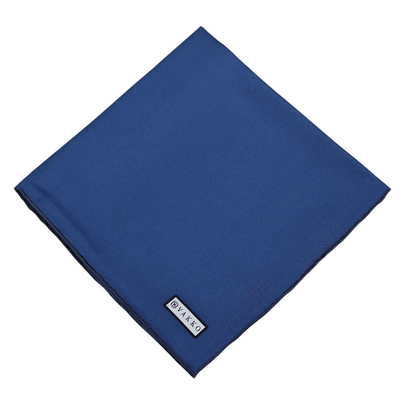 Vakko Düz Twill İpek Eşarp - Açık Lacivert - Resim 1