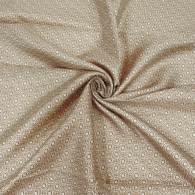 Vakko Monogram Twil Eşarp - Taba - Resim 3