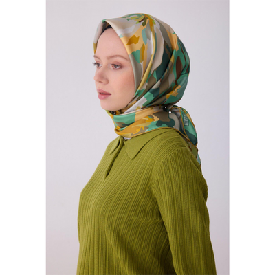 Belli 26 Yaz Twill İpek Eşarp - 01 - Resim 1
